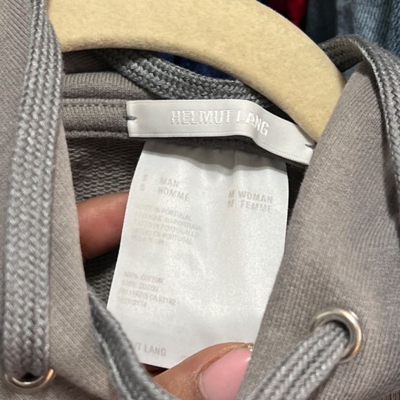 Gray Helmet Lang Hoodie - Picture 3 of 4